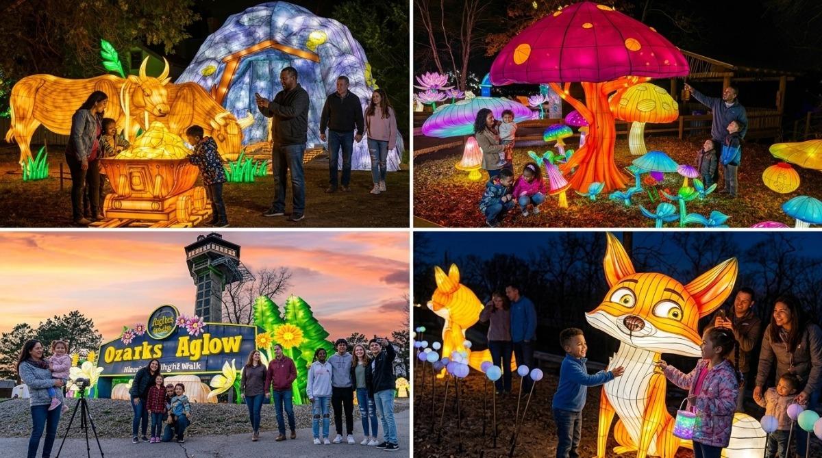 a group of images from Ozark Aglow